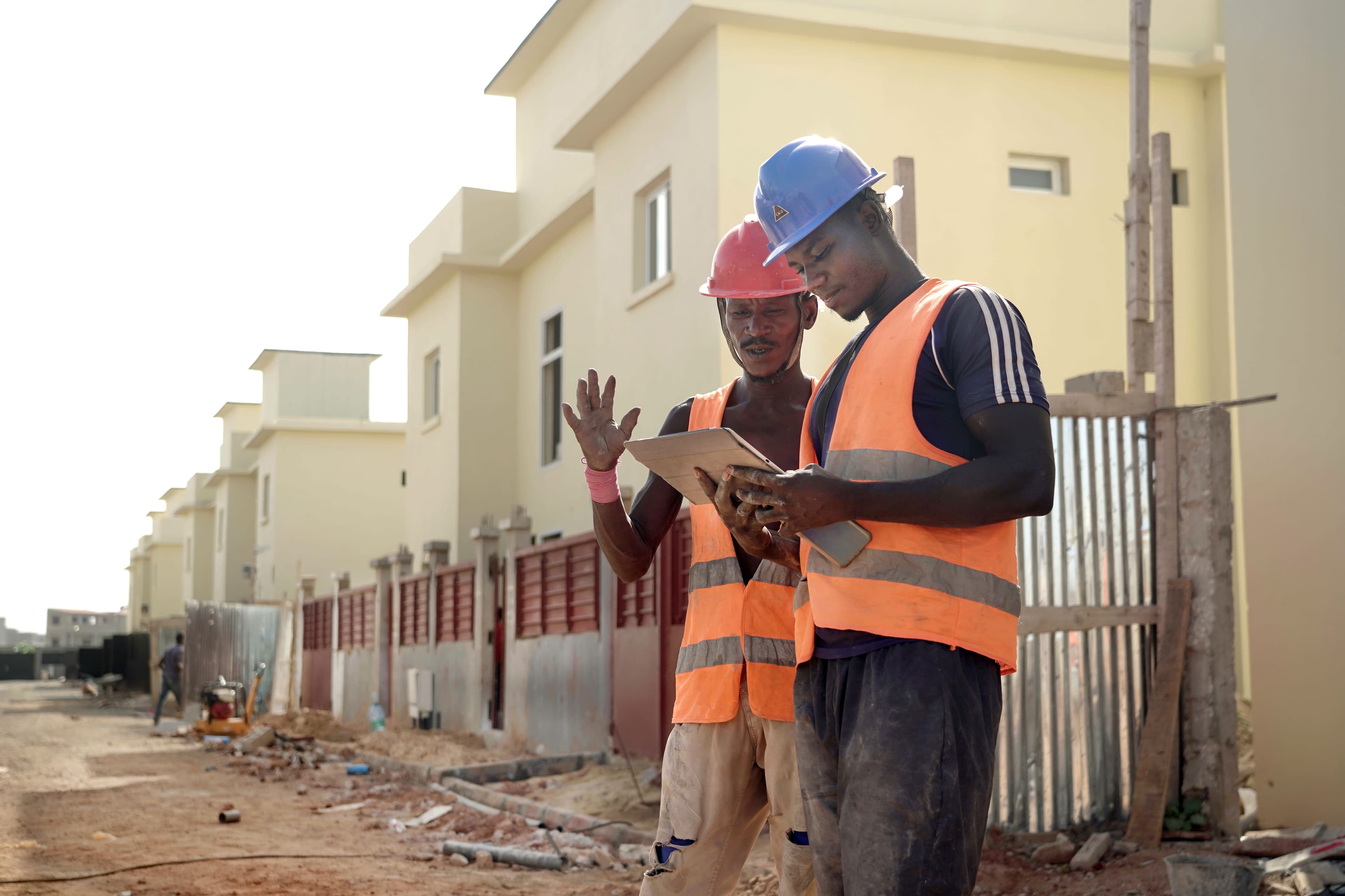 Shengli site visit and project work in Tema, Ghana