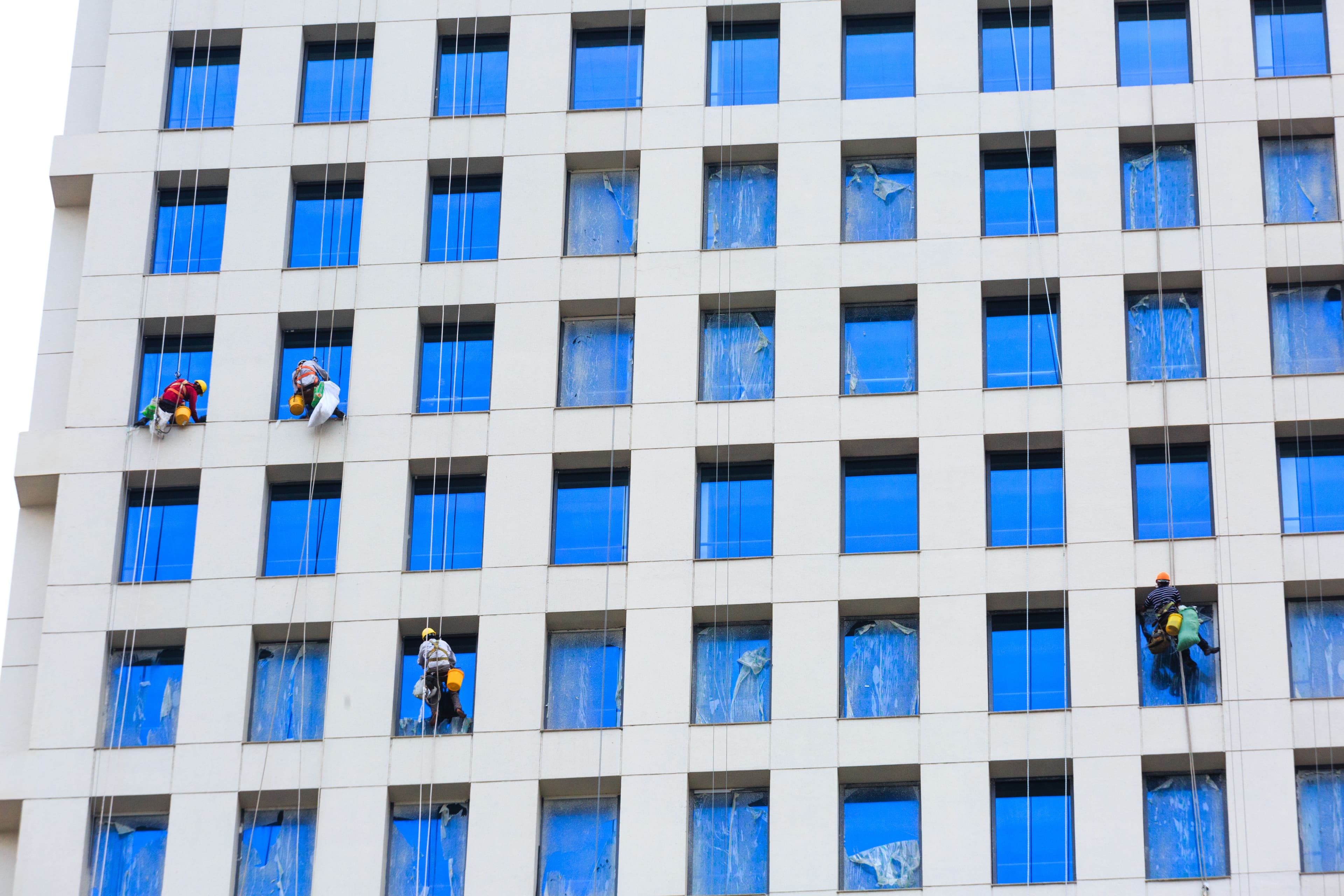 Shengli windows work in Tema, Ghana