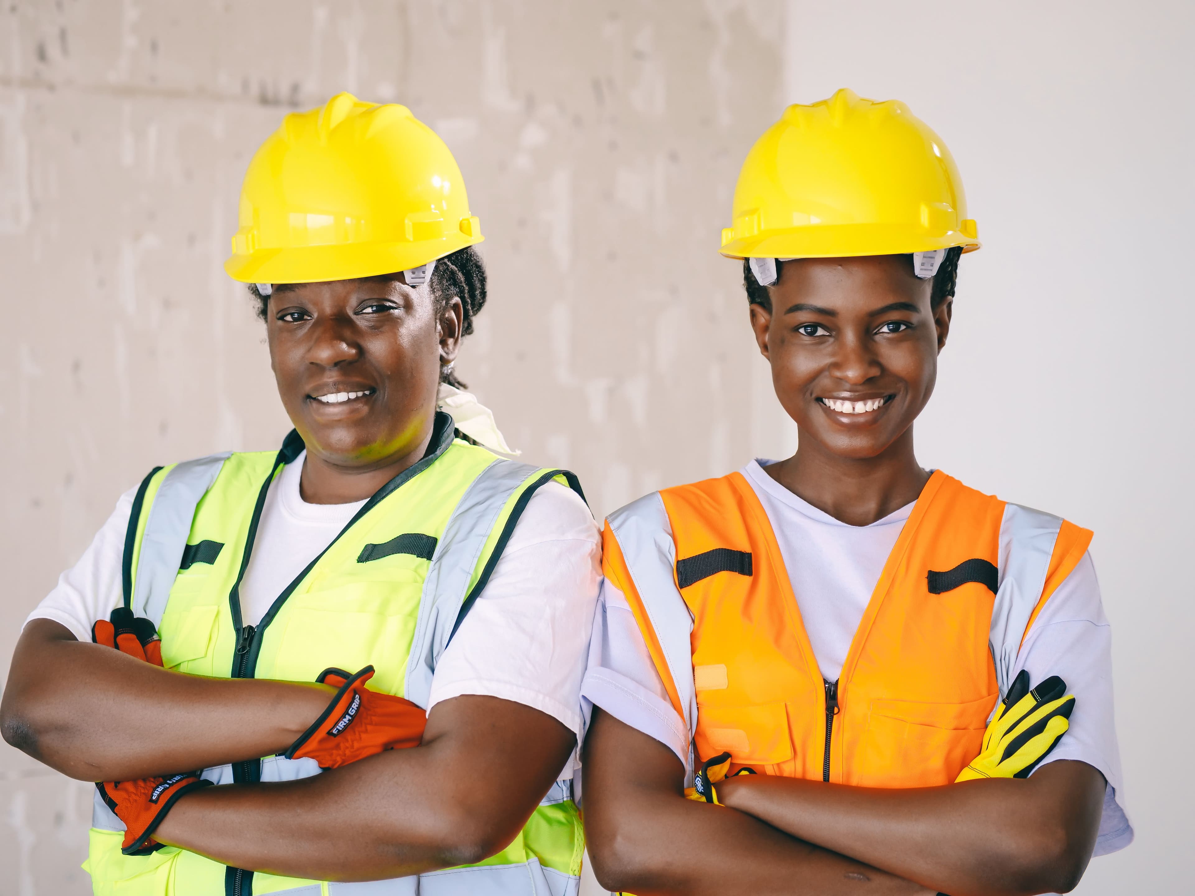 Shengli team at work on a Tema site